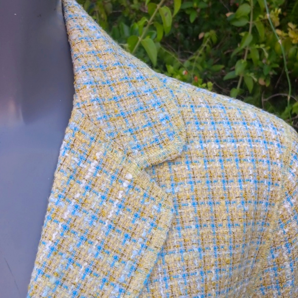 SINGRID OLSEN LADIES VINTAGE BLAZER W/SNAP (2) BUTTON CLOSURE (12P)